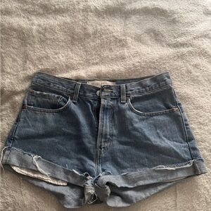 Denim Blue Women's Shorts